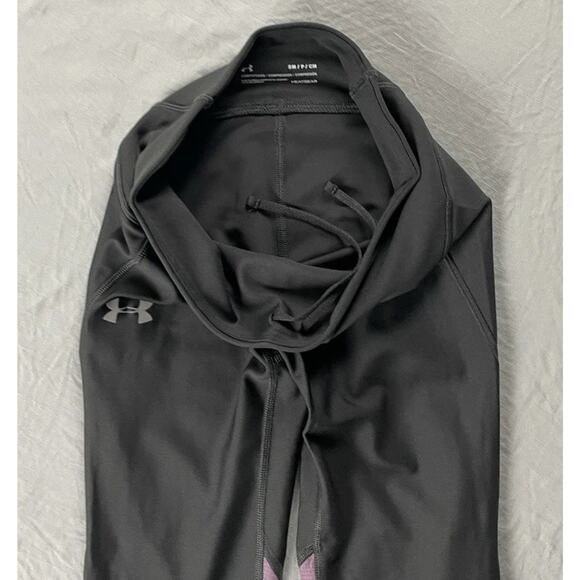 Under Armour Heat Gear Compression Pull On Athletic Leggings Women's Size S - Picture 5 of 11